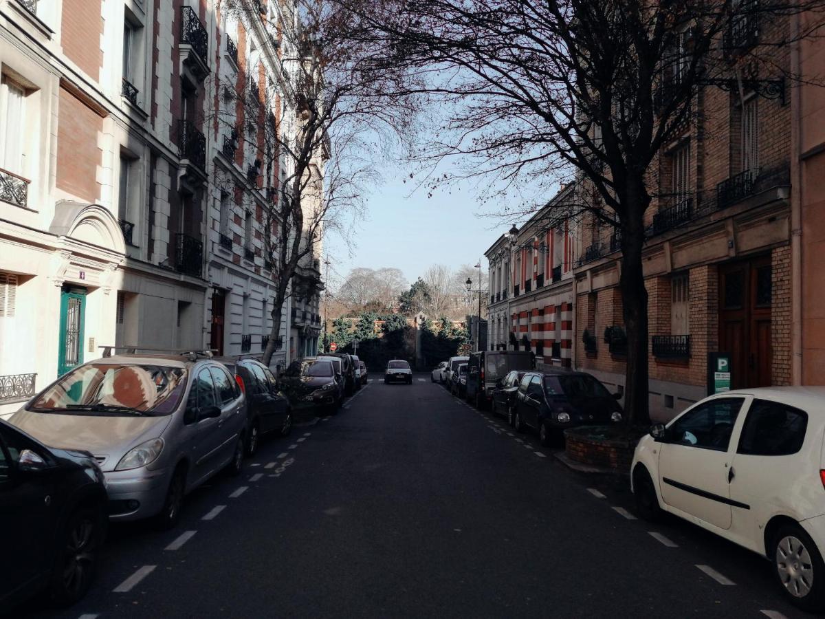 Studio Situe Dans Un Quartier Calme Et Residentiel A Montrouge A Seulement 2 Minutes Du Metro Kültér fotó